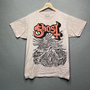 Ghost Seven Inches Of Satanic Panic Boyfriend Fit Girls T-Shirt